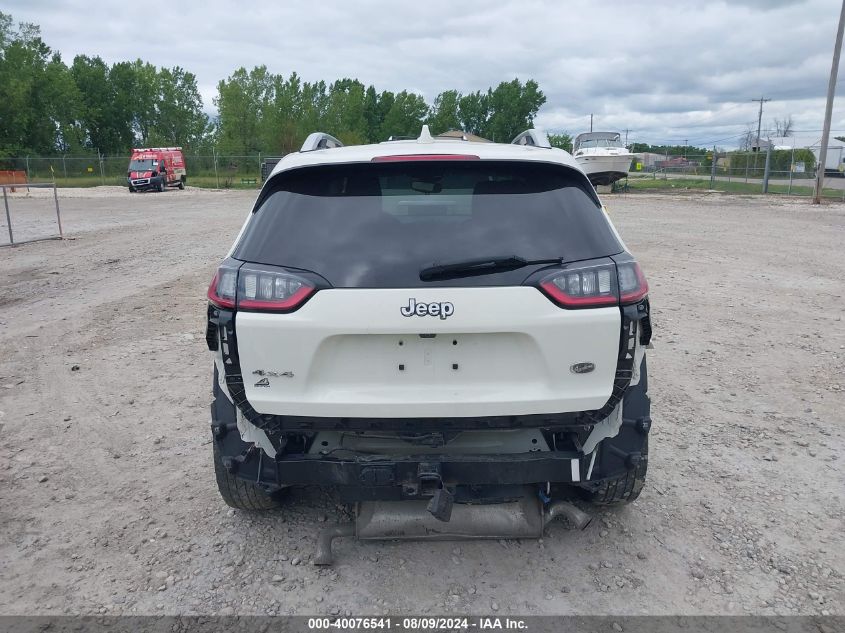 2019 Jeep Cherokee Overland 4X4 VIN: 1C4PJMJX8KD250578 Lot: 40076541