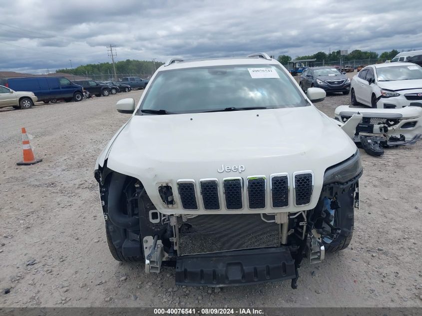 2019 Jeep Cherokee Overland 4X4 VIN: 1C4PJMJX8KD250578 Lot: 40076541