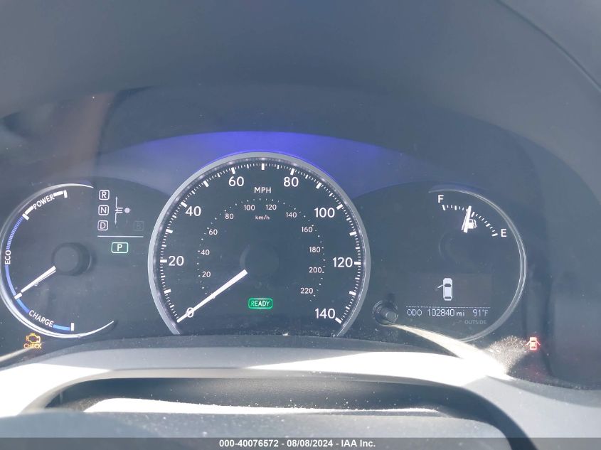 2013 Lexus Ct 200H VIN: JTHKD5BH6D2131763 Lot: 40076572