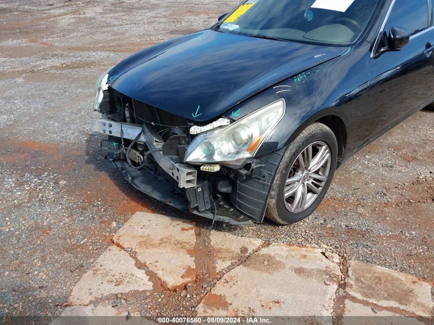 2013 Infiniti G37X VIN: JN1CV6AR3DM766160 Lot: 40076580