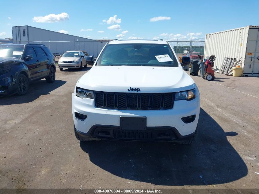 2018 Jeep Grand Cherokee Upland 4X4 VIN: 1C4RJFAG4JC465125 Lot: 40076594