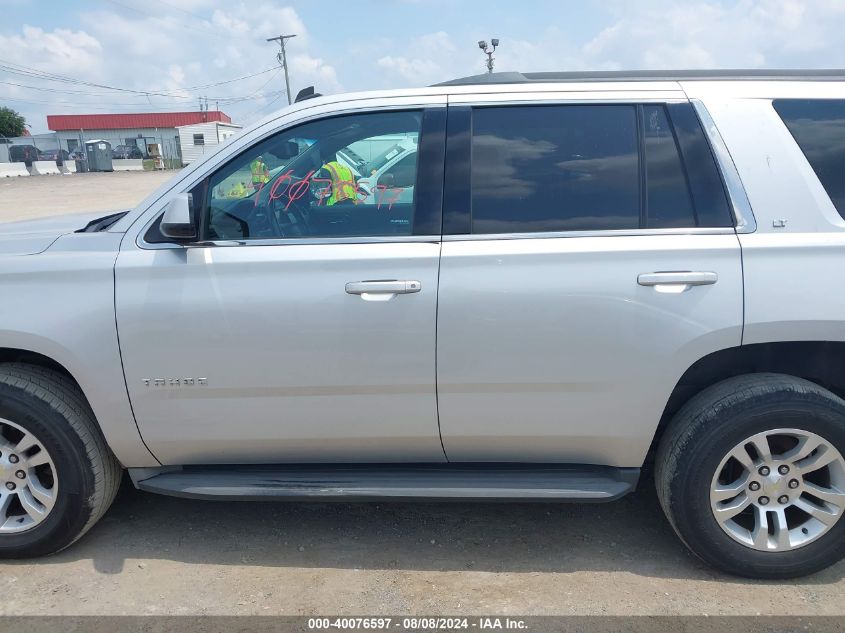 2015 Chevrolet Tahoe Lt VIN: 1GNSCBKC0FR244102 Lot: 40076597
