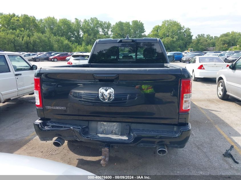 2021 Ram 1500 Big Horn Quad Cab 4X2 6'4 Box VIN: 1C6RREBT7MN801459 Lot: 40076600