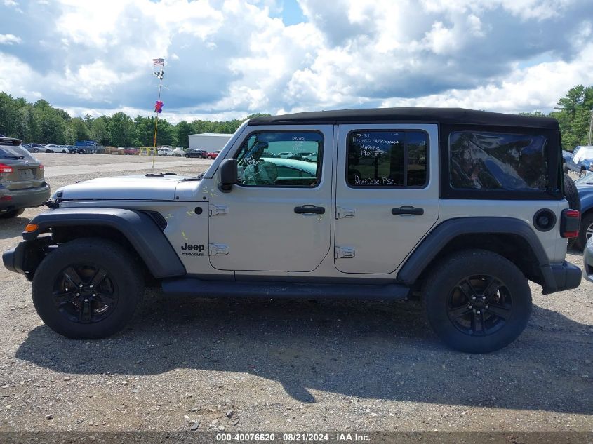 2021 Jeep Wrangler Unlimited Sport Altitude 4X4 VIN: 1C4HJXDN4MW533700 Lot: 40076620