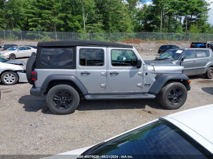 2021 Jeep Wrangler Unlimited Sport Altitude 4X4 VIN: 1C4HJXDN4MW533700 Lot: 40076620