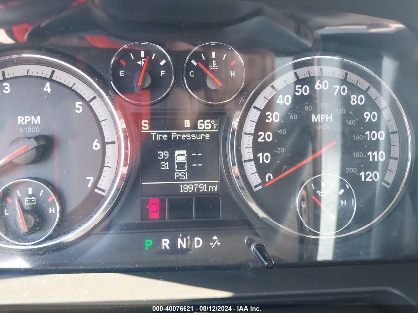 2010 Dodge Ram 1500 VIN: 1D7RV1GT1AS257579 Lot: 40076621