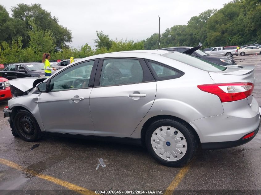 2014 Ford Focus Se VIN: 1FADP3F24EL356471 Lot: 40076645