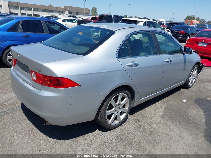 2004 Acura Tsx VIN: JH4CL96904C015048 Lot: 40076663