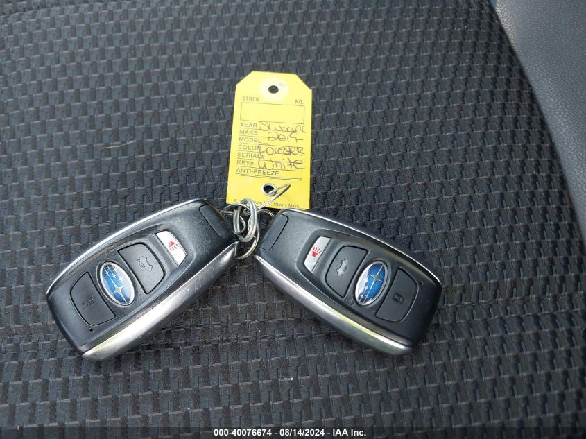 2019 Subaru Forester Premium VIN: JF2SKAGC4KH538246 Lot: 40076674