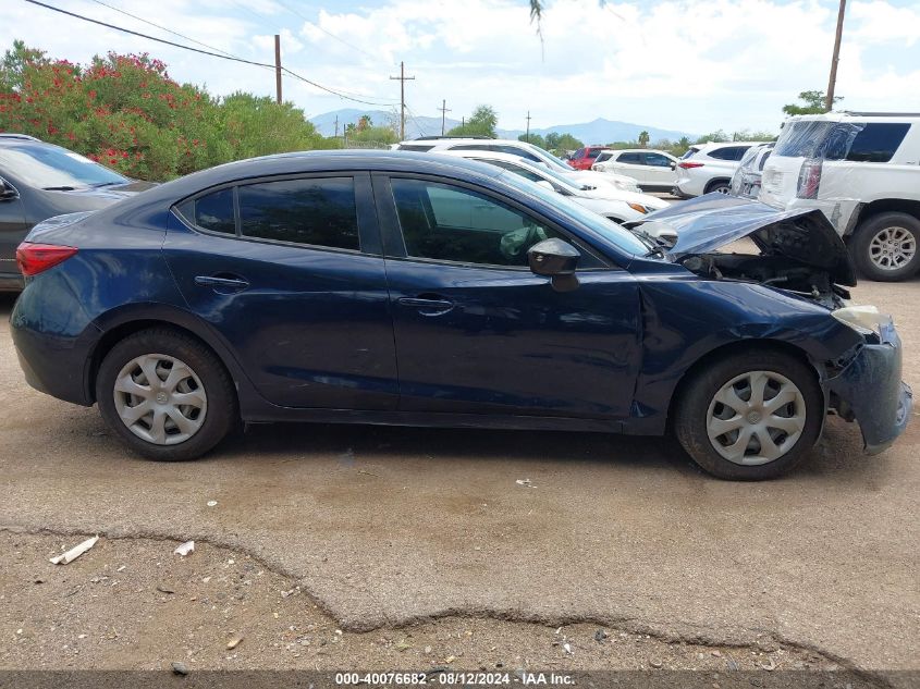 2015 Mazda Mazda3 I Sv VIN: JM1BM1T72F1246305 Lot: 40076682