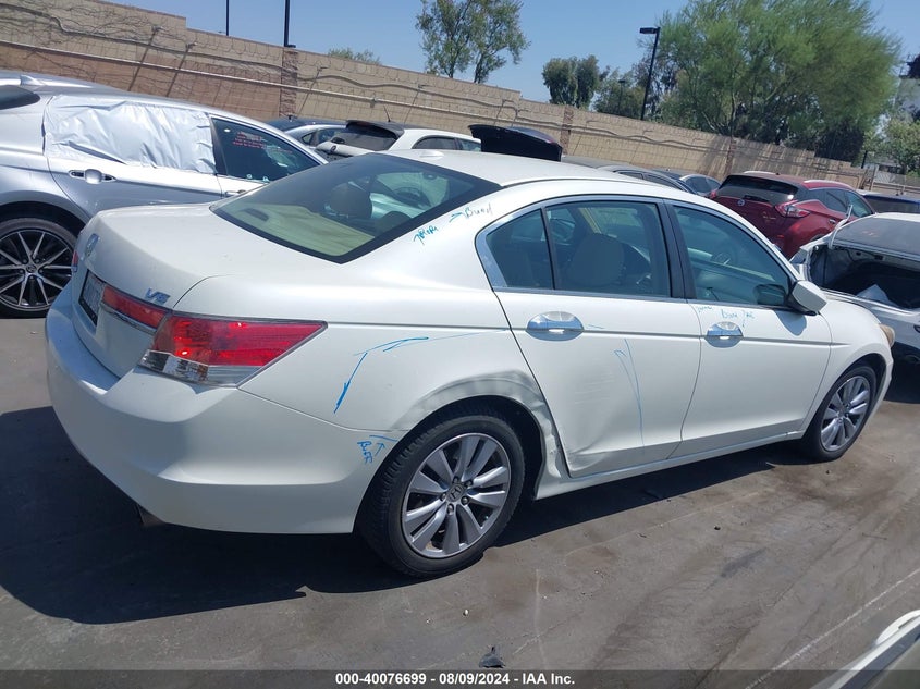 2011 Honda Accord 3.5 Ex-L VIN: 1HGCP3F84BA003151 Lot: 40076699