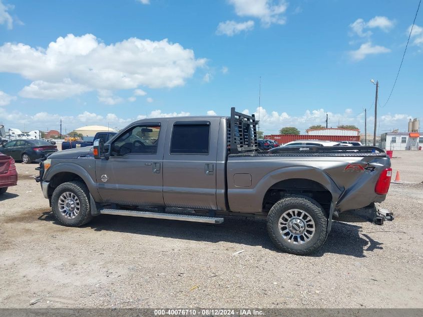 2012 Ford F-250 Lariat VIN: 1FT7W2BT5CED06313 Lot: 40076710