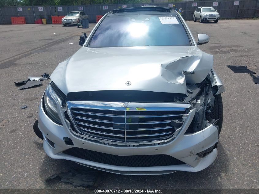 2014 Mercedes-Benz S 550 VIN: WDDUG8CB6EA006403 Lot: 40076712