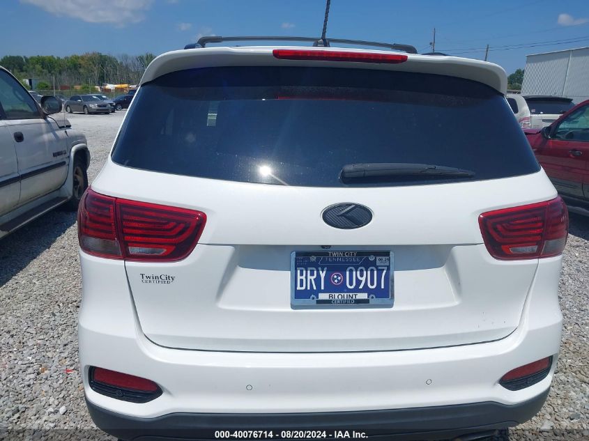 2019 Kia Sorento 3.3L S VIN: 5XYPG4A58KG594135 Lot: 40076714