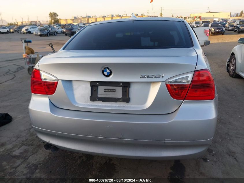 2007 BMW 328I VIN: WBAVC53557FZ74157 Lot: 40076720