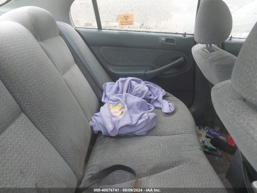 1999 Honda Civic Lx VIN: 1HGEJ6674XL002757 Lot: 40076741