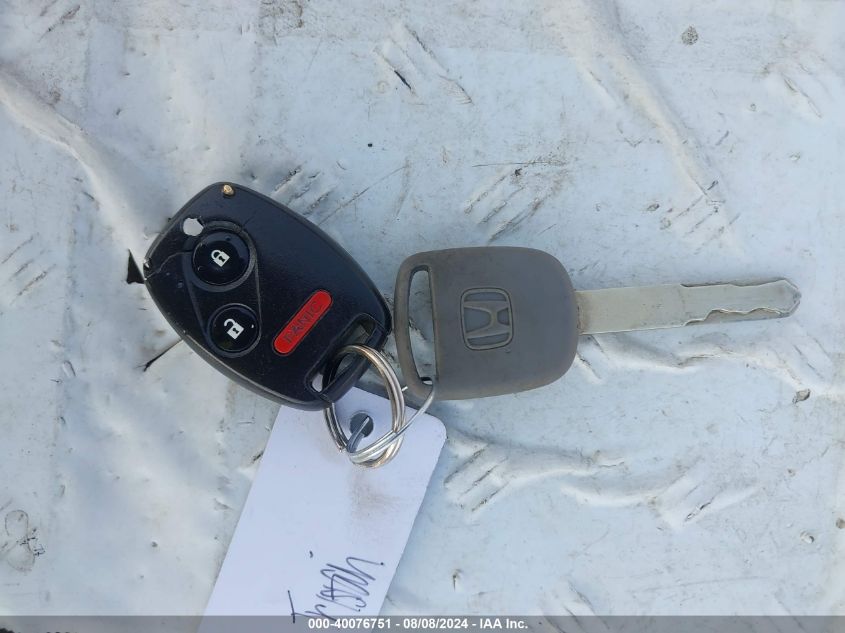 2011 Honda Cr-V Lx VIN: 5J6RE3H39BL028870 Lot: 40076751