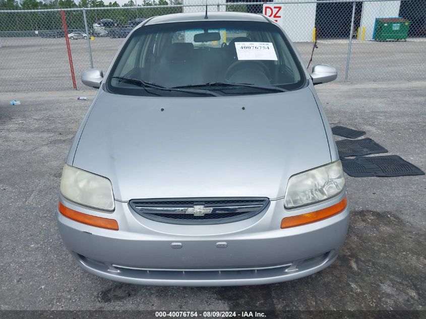 2008 Chevrolet Aveo 5 Ls VIN: KL1TD66668B189308 Lot: 40076754