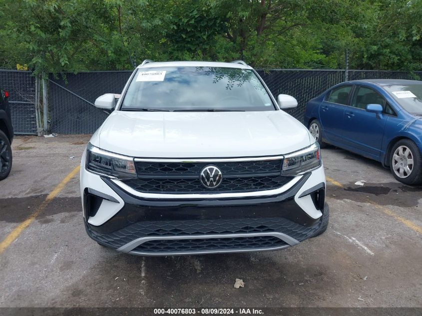 2022 Volkswagen Taos 1.5T Se VIN: 3VVPX7B28NM091087 Lot: 40076803