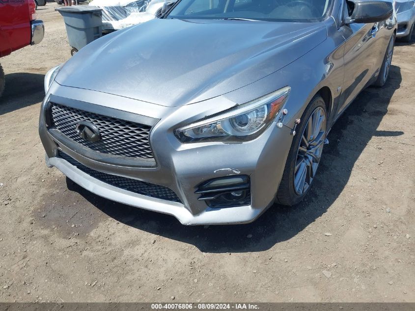 2017 Infiniti Q50 3.0T Signature Edition VIN: JN1EV7AP2HM742581 Lot: 40076806