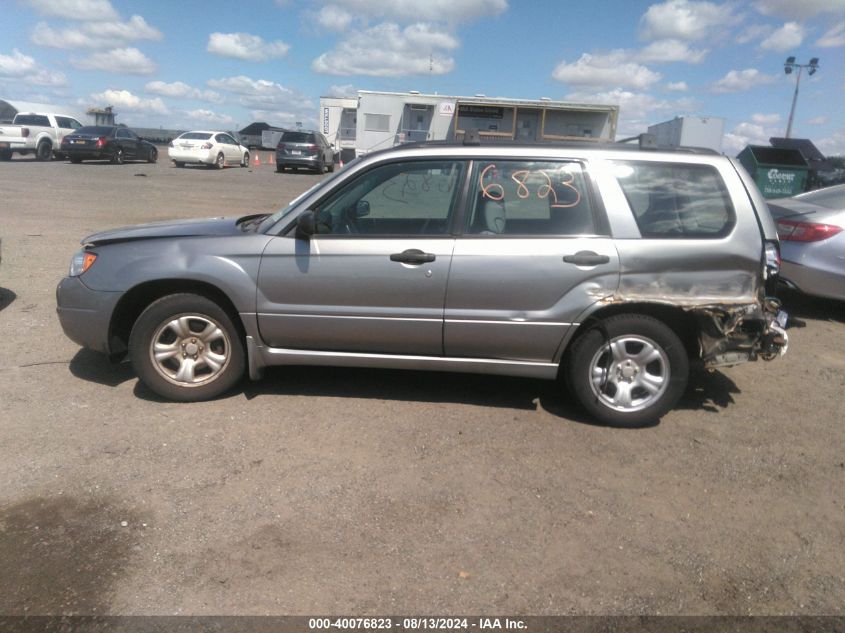 2007 Subaru Forester 2.5X VIN: JF1SG63617H726670 Lot: 40076823