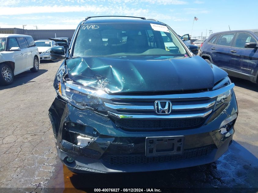 2016 Honda Pilot Ex VIN: 5FNYF6H30GB015371 Lot: 40076827