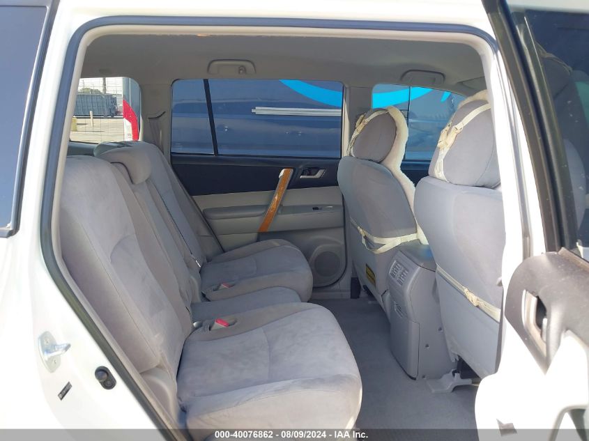 2008 Toyota Highlander Hybrid VIN: JTEEW41A182011149 Lot: 40076862