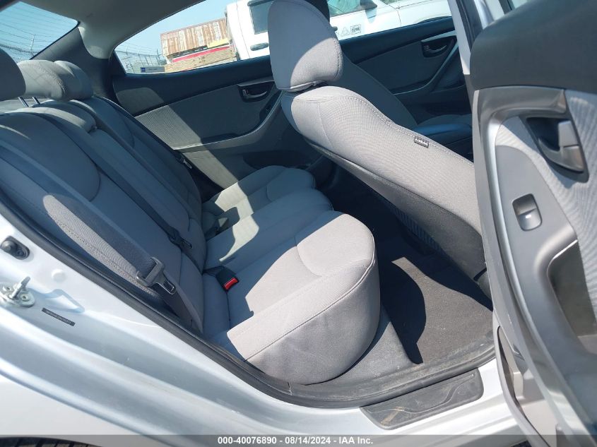 2013 Hyundai Elantra Gls VIN: 5NPDH4AE2DH345373 Lot: 40076890