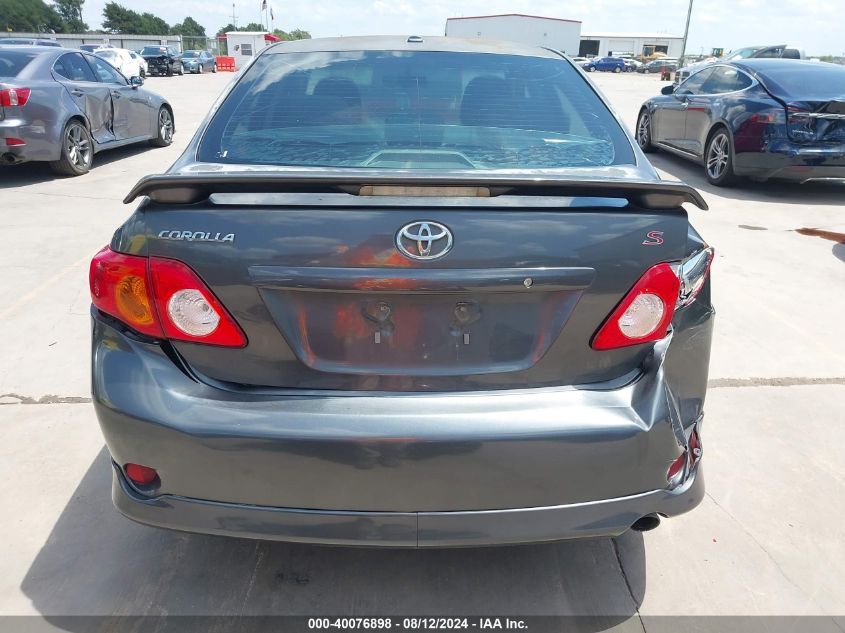 2010 Toyota Corolla S VIN: 2T1BU4EE4AC481175 Lot: 40076898