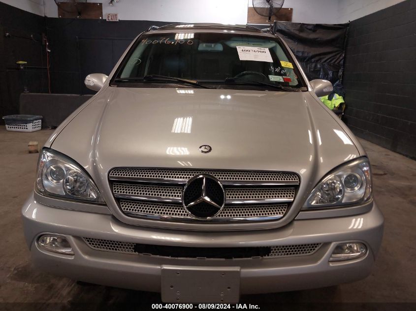 2003 Mercedes-Benz Ml 350 VIN: 4JGAB57E03A440419 Lot: 40076900