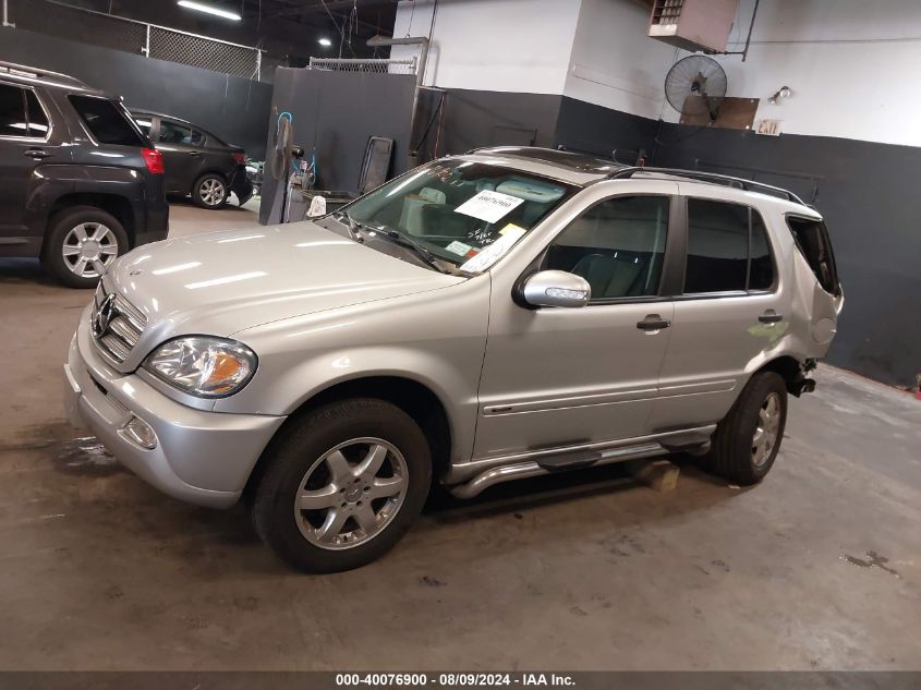 2003 Mercedes-Benz Ml 350 VIN: 4JGAB57E03A440419 Lot: 40076900