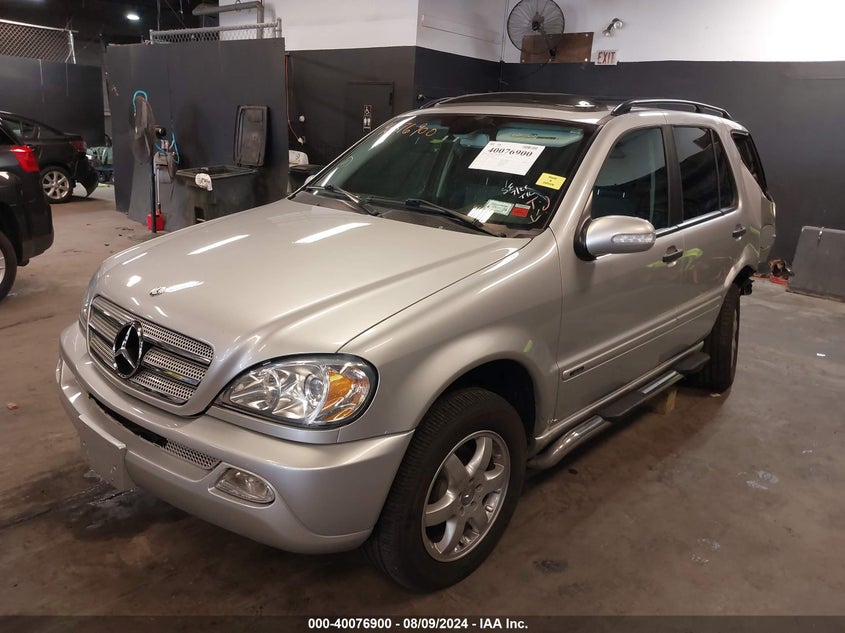 2003 Mercedes-Benz Ml 350 VIN: 4JGAB57E03A440419 Lot: 40076900