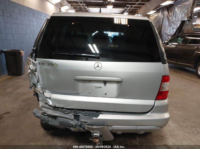 2003 Mercedes-Benz Ml 350 VIN: 4JGAB57E03A440419 Lot: 40076900