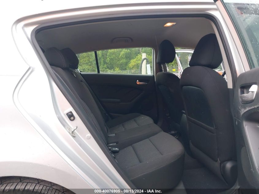 2018 Kia Forte Lx VIN: KNAFK5A8XJ5773744 Lot: 40076905