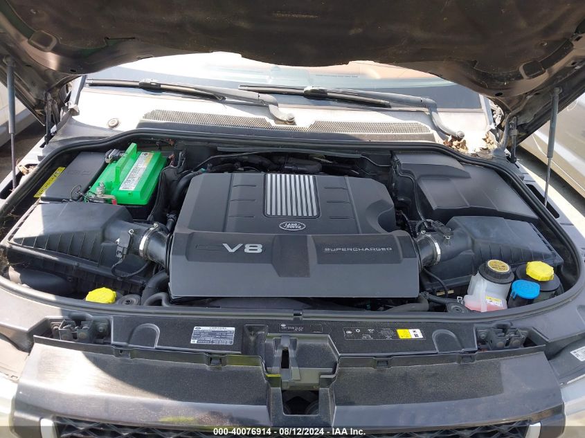 2011 Land Rover Range Rover Sport Supercharged VIN: SALSH2E4XBA705886 Lot: 40076914