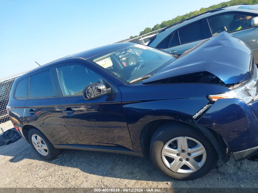 2014 Mitsubishi Outlander Es VIN: JA4AD2A39EZ010973 Lot: 40076939