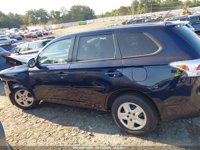 2014 Mitsubishi Outlander Es VIN: JA4AD2A39EZ010973 Lot: 40076939