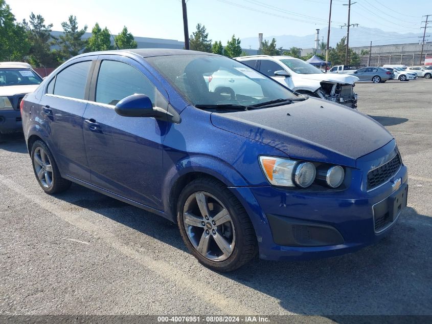 2014 Chevrolet Sonic Lt Auto VIN: 1G1JC5SG3E4202052 Lot: 40076951