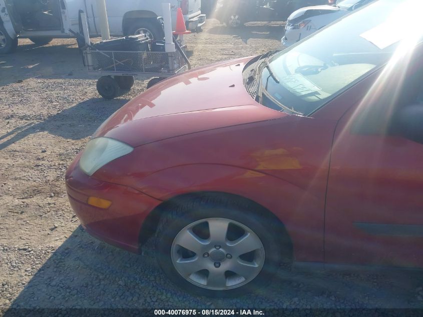 2002 Ford Focus Zx3 VIN: 3FAHP31322R213484 Lot: 40076975