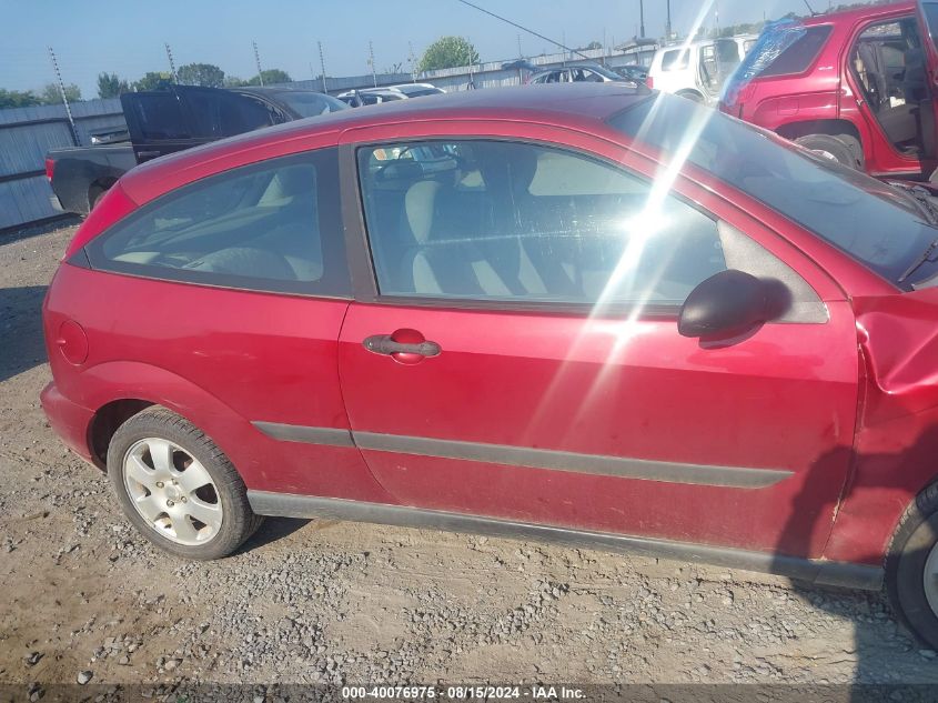 2002 Ford Focus Zx3 VIN: 3FAHP31322R213484 Lot: 40076975