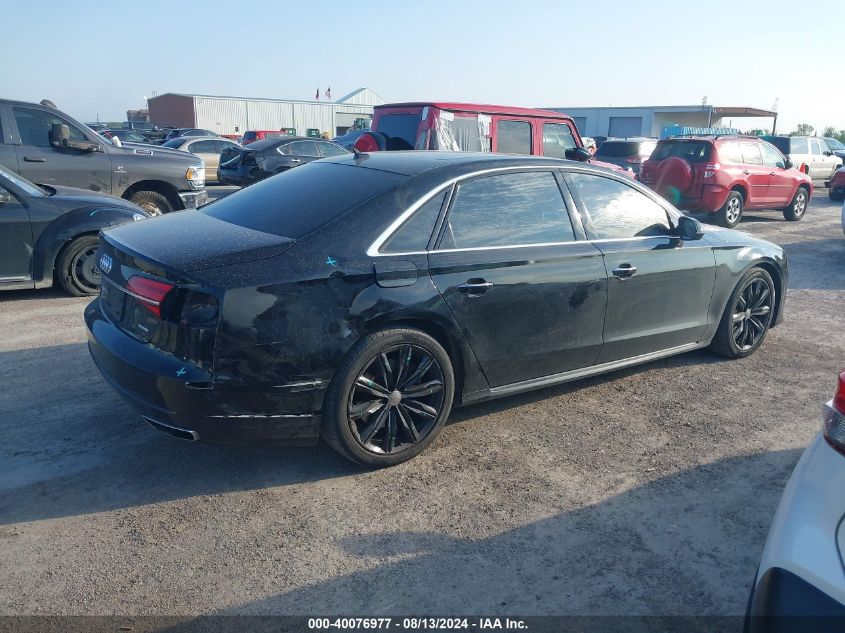 2017 Audi A8 L 3.0T VIN: WAU44AFDXHN012822 Lot: 40076977