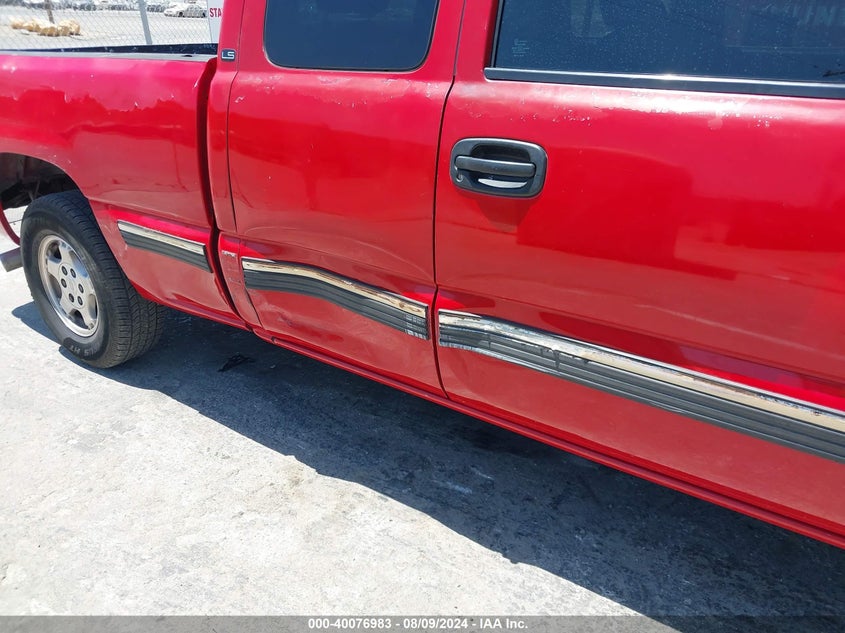 2001 Chevrolet Silverado 1500 Ls VIN: 2GCEC19T711386860 Lot: 40076983