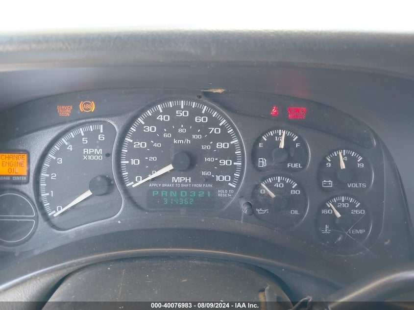 2001 Chevrolet Silverado 1500 Ls VIN: 2GCEC19T711386860 Lot: 40076983