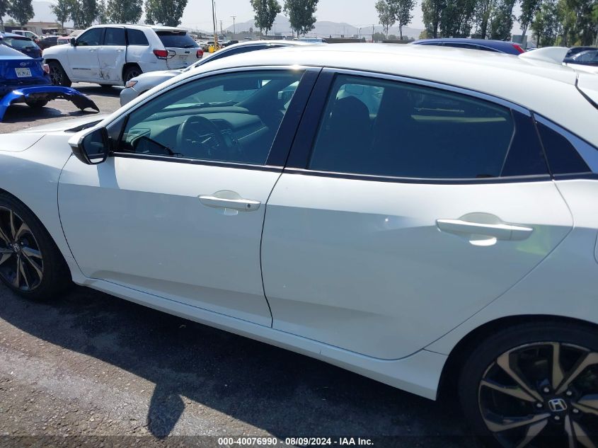 2019 Honda Civic Lx VIN: SHHFK7H31KU404097 Lot: 40076990