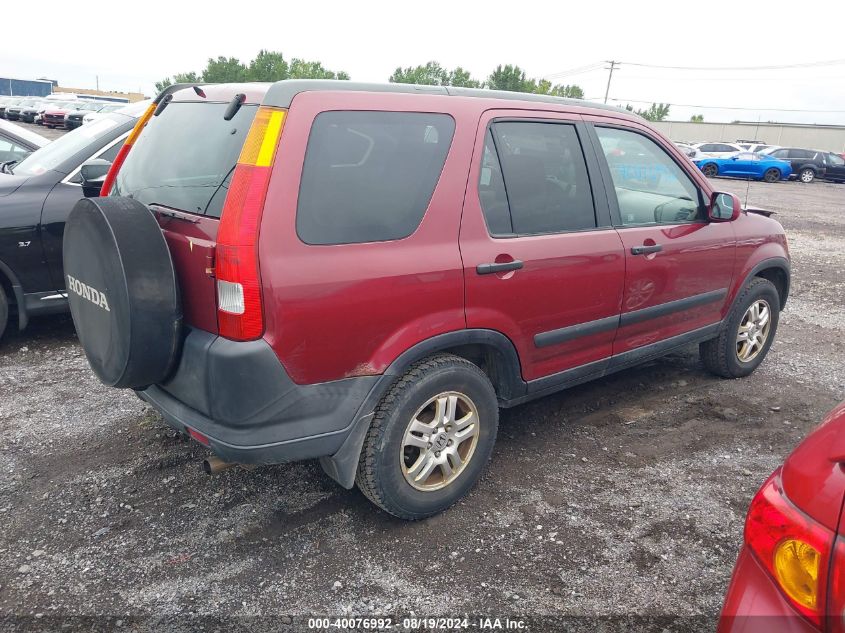 SHSRD78824U224000 2004 Honda Cr-V Ex