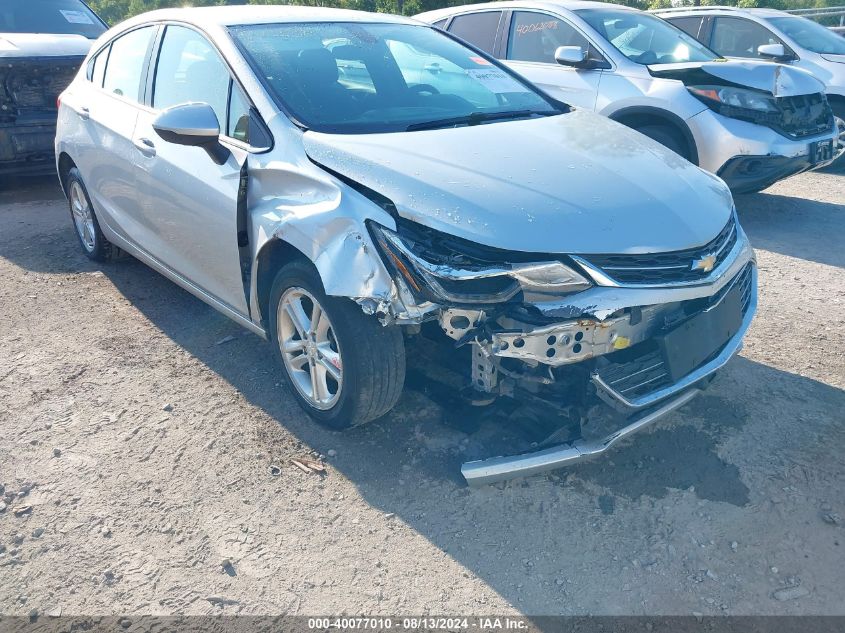 2018 Chevrolet Cruze Lt Auto VIN: 3G1BE6SM7JS649259 Lot: 40077010