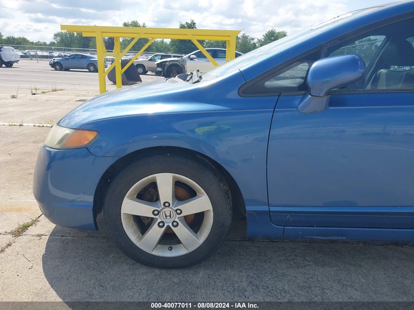 2008 Honda Civic Ex-L VIN: 1HGFA15978L013537 Lot: 40077011