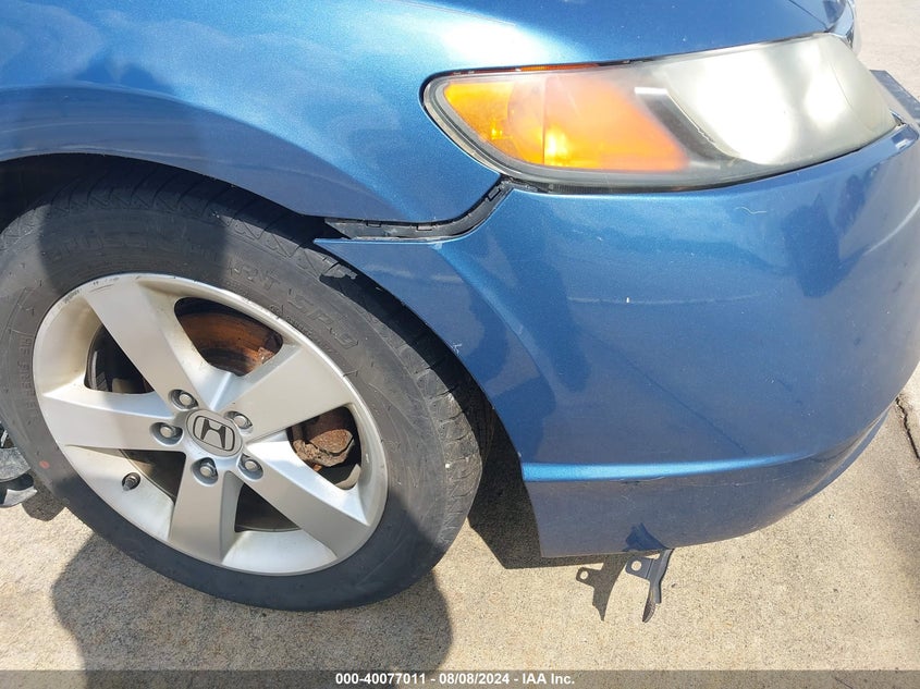 2008 Honda Civic Ex-L VIN: 1HGFA15978L013537 Lot: 40077011