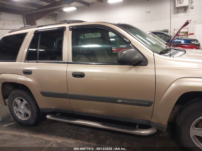 2004 Chevrolet Trailblazer Ls VIN: 1GNDT13S642294677 Lot: 40077012