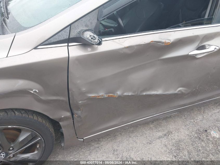 2014 Hyundai Elantra Limited VIN: 5NPDH4AE0EH541166 Lot: 40077014